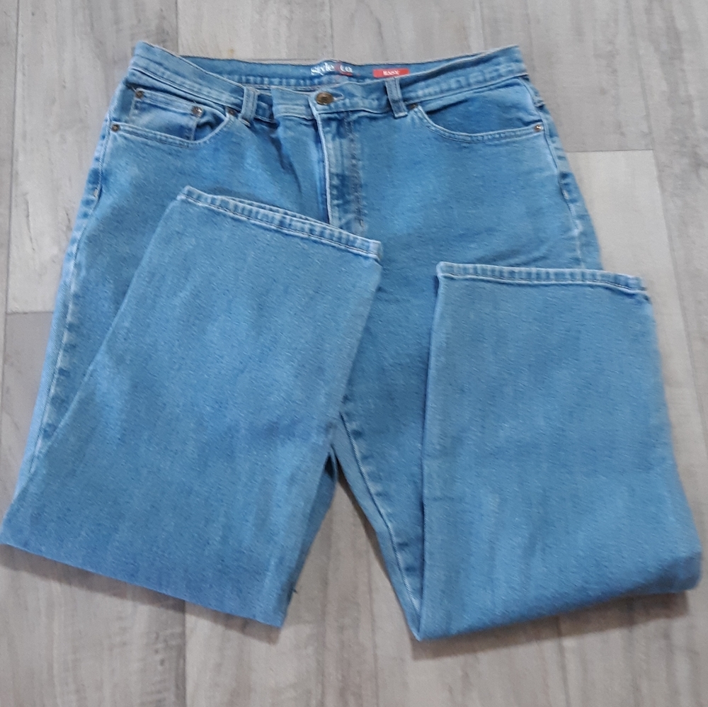 STYLE COMPANY Womens Jeans Plus 16S b25 Classic 12in Rise